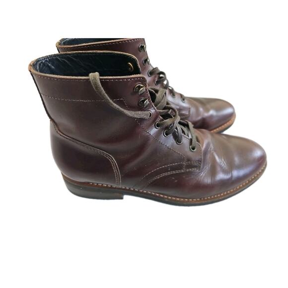 Thursday Everyday Mens Burgundy Sz 11 Chukka Boots Ankle Height Handmade Limited main image 6
